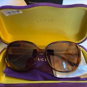 Gucci sunglasses wore only twice.